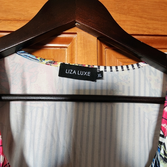 Modcloth Lisa Luxe Floral Striped Dress - Picture 3 of 6